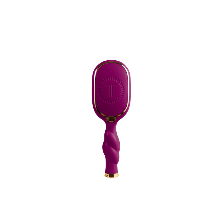 Teleties - Mini Detangler Hair Brush for Medium Hair - Mulberry