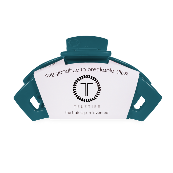 Teleties - Open Teal With It Large Hair Clip