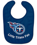 Tennessee Titans All Pro Little Fan Baby Bib - Team Fan Cave