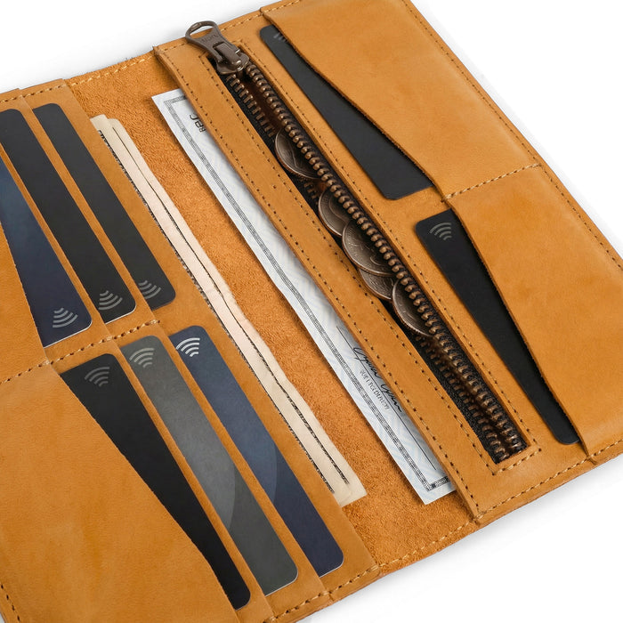 The Lamar Long Bifold Wallet