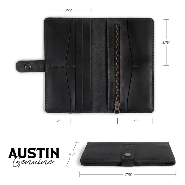 The Lamar Long Bifold Wallet