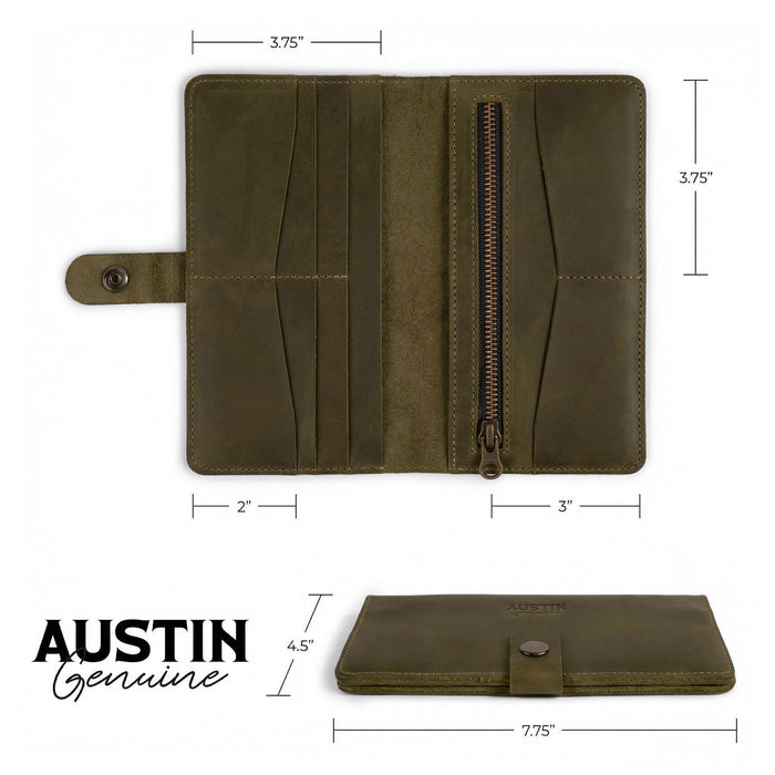 The Lamar Long Bifold Wallet