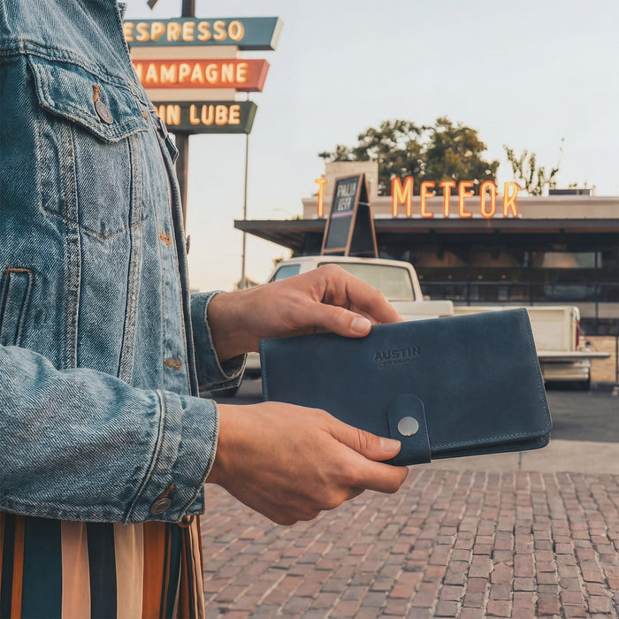 The Lamar Long Bifold Wallet