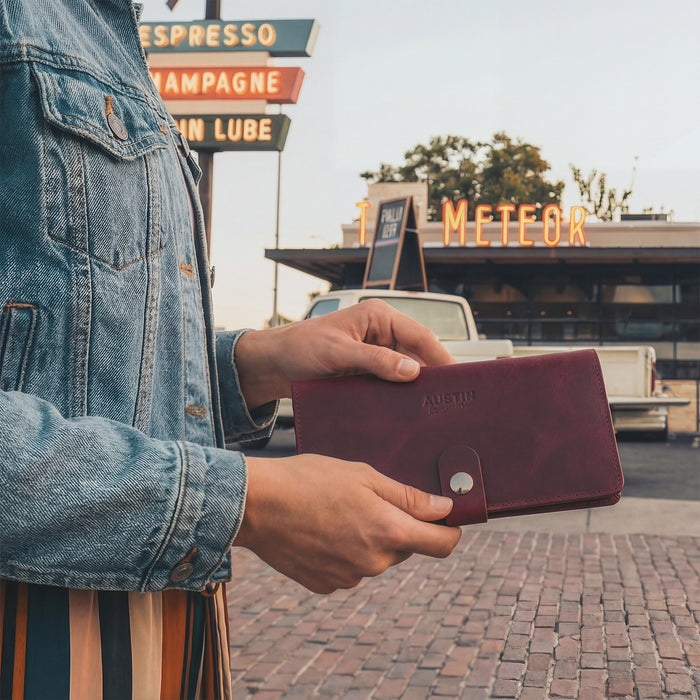 The Lamar Long Bifold Wallet