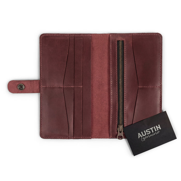 The Lamar Long Bifold Wallet