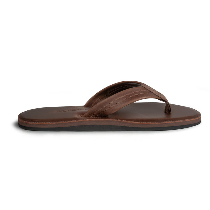 The South Shore Padded Leather Flip Flop