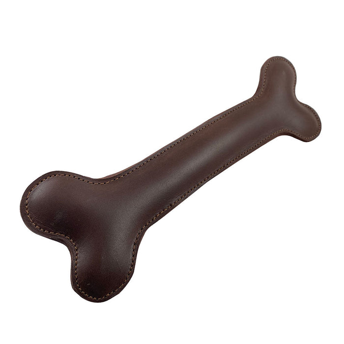 Thick Leather Toy Bone - Stockyard X 'The Leather Store'
