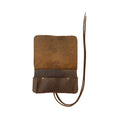Hide & Drink Tobacco Pouch showcased with a stylish design, perfect as a smoking accessories and notebook cover, made from full grain leather in small-batch production, handmade in La Antigua Guatemala.