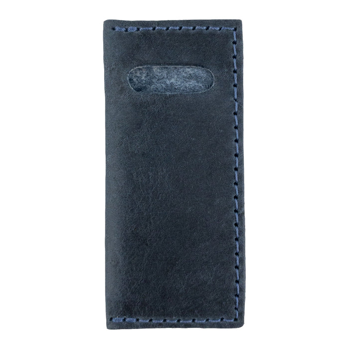 Hide & Drink Tooth Pick Case (4 Pack) showcasing a well-crafted leather case specifically for toothpicks. Set of 4 Tooth Pick Cases, Cooking Accessories, Full Grain Leather, StockyardX, Small Batch Production, Hand Cut, Hand Sewn, Fire Branded, Artisan, Handmade in La Antigua Guatemala & Oaxaca Mexico.