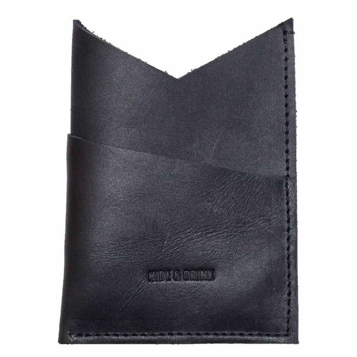 Triangular Cut Card Holder - Stockyard X 'The Leather Store'