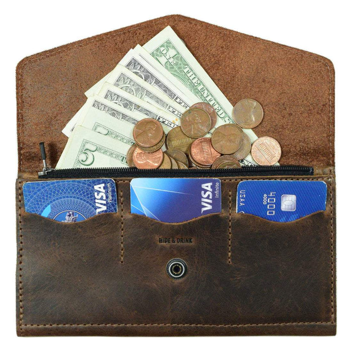 Triple Card Wallet - Stockyard X 'The Leather Store'
