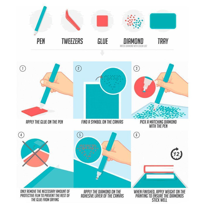Unicorn Diamond Painting Kit - DIY Unicorn-48