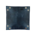 Hide & Drink Valet Tray displaying a modern twist on classic leather design, perfect for organizing keys and coins. Handmade in La Antigua Guatemala & Oaxaca Mexico, Catchall Change Key Wallet Coin Box Tray Storage Valet, Full Grain Leather, StockyardX, Small Batch Production, Hand Cut, Hand Sewn, Fire Branded, Artisan.