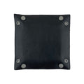 Hide & Drink Valet Tray representing artisan craftsmanship with a rustic finish, suitable for personal items and easy storage. Handmade in La Antigua Guatemala & Oaxaca Mexico, Catchall Change Key Wallet Coin Box Tray Storage Valet, Full Grain Leather, StockyardX, Small Batch Production, Hand Cut, Hand Sewn, Fire Branded, Artisan.
