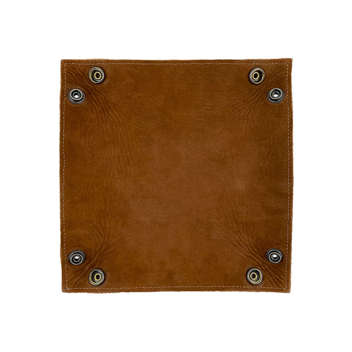 Hide & Drink Valet Tray displaying elegant lines, made with high-quality full grain leather. Perfect as a gift or for home organization, handmade in La Antigua Guatemala & Oaxaca Mexico, Catchall Change Key Wallet Coin Box Tray Storage Valet, Full Grain Leather, StockyardX, Small Batch Production, Hand Cut, Hand Sewn, Fire Branded, Artisan.