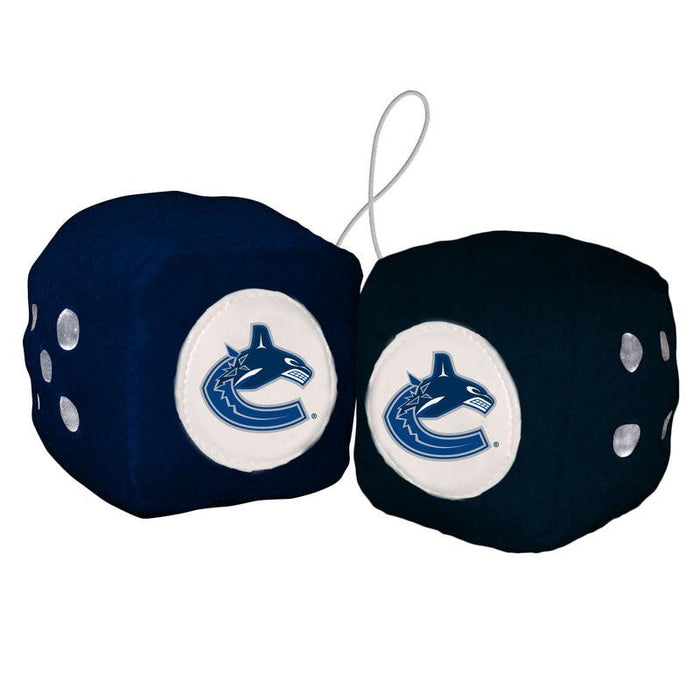 Vancouver Canucks Fuzzy Dice - Special Order - Team Fan Cave