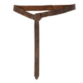 Viking Belt for Men featuring a Half Ring Closure, crafted from Full Grain Leather by Valhalla Gear. This exquisite Viking Belt is perfect for Renaissance events and showcases stockyardX's artisan craftsmanship with small batch production, hand-cut and hand-sewn in La Antigua Guatemala & Oaxaca Mexico.