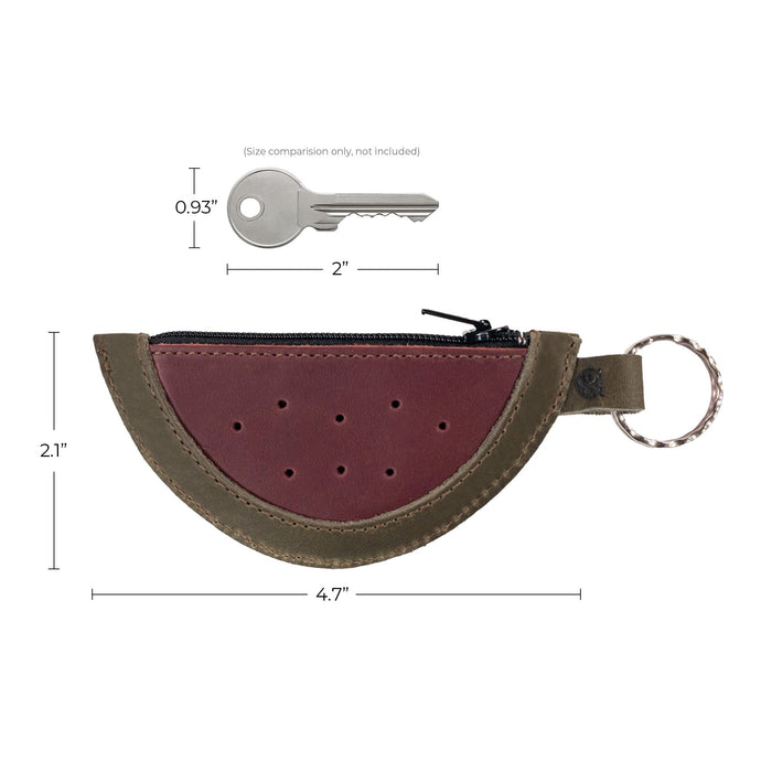 Watermelon Coin Pouch - Stockyard X 'The Leather Store'