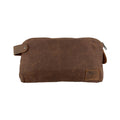 Dopp Kit Utility Bag by Hide & Drink showcasing a visually captivating design with multi-purpose functionality. This artisan Dopp Kit Utility Bag is perfect for cords and chargers, crafted from high-quality full grain leather with emphasis on hand cut and hand sewn craftsmanship, handmade in La Antigua Guatemala & Oaxaca Mexico.