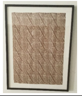 WHEAT FIELD TEXTILE ART