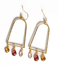 Winton & Waits - Stained Glass Earrings