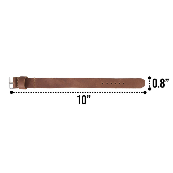 Wristwatch Strap Replacement (20 mm) - Stockyard X 'The Leather Store'
