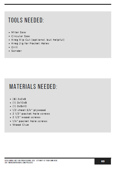 X Base Console Printable Plans